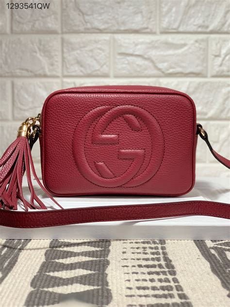 gucci disco bag brown|Gucci disco bag burgundy.